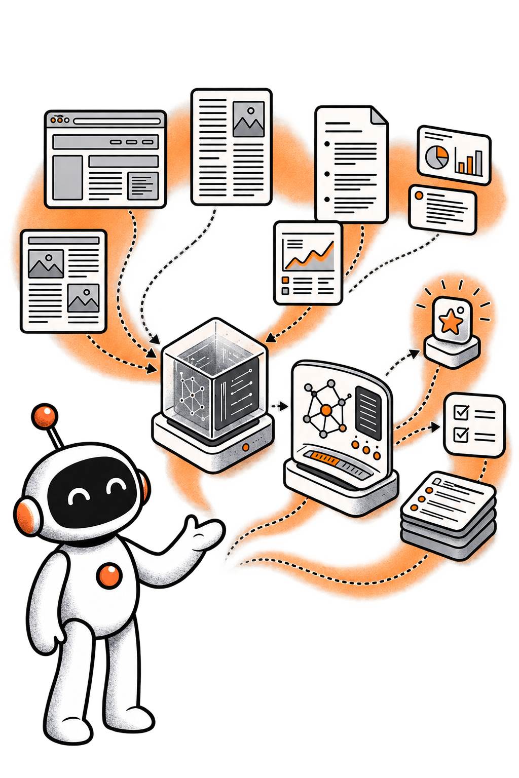 Robot DailyMedia Enfoque
