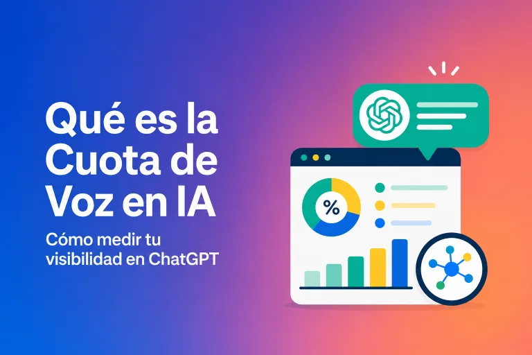 ¿Qué es la Cuota de Voz en IA y por qué tu marca debería medirla ya?
