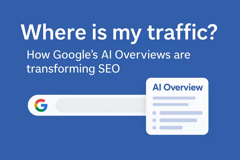 ¿Dónde está mi tráfico? Cómo AI Overviews de Google está transformando la visibilidad orgánica