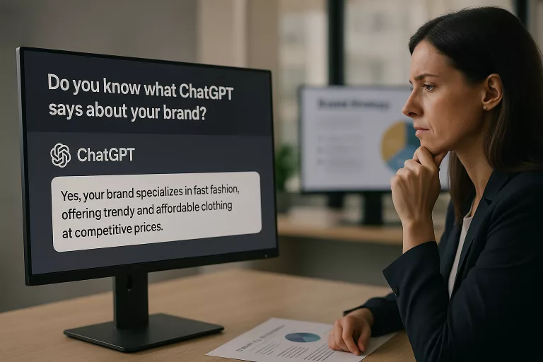 ¿Sabes lo que ChatGPT dice sobre tu marca?